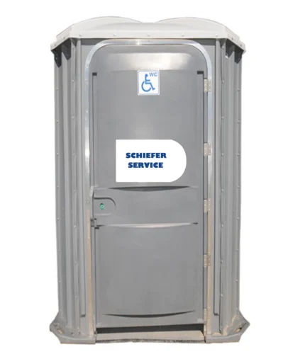 Barrierefreies WC für Rollstuhlfahrer mobil