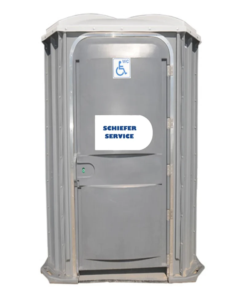 Barrierefreies WC für Rollstuhlfahrer mobil